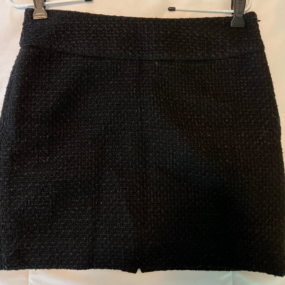 The Limited black knit mini skirt